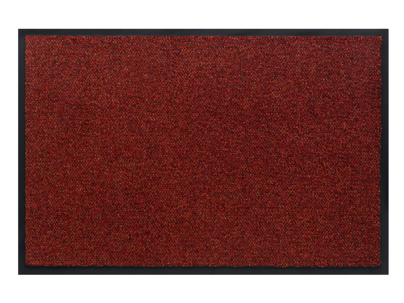 Pasklare schoonloopmat - 90x120cm Portal rood